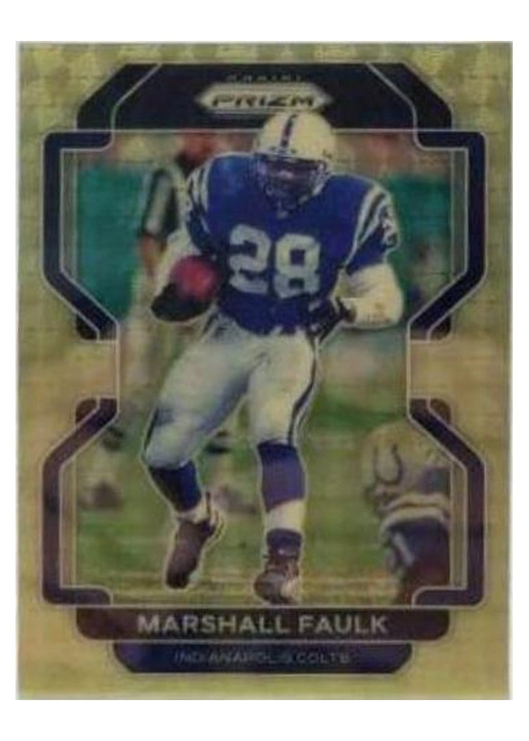2021 Panini Prizm Base Set Marshall Faulk #31 card