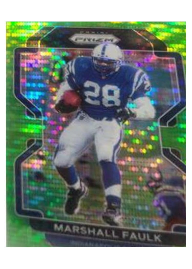 2021 Panini Prizm Base Set Marshall Faulk #31 card