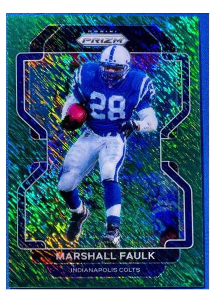 2021 Panini Prizm Base Set Marshall Faulk #31 card