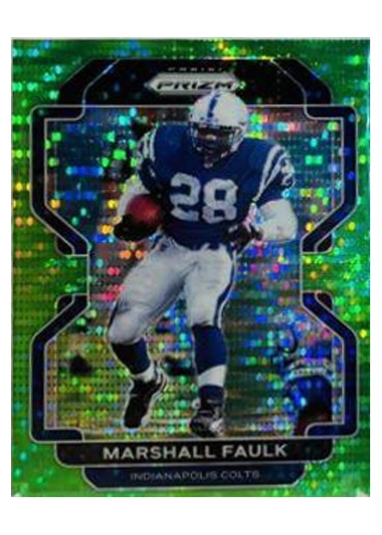 2021 Panini Prizm Base Set Marshall Faulk #31 card