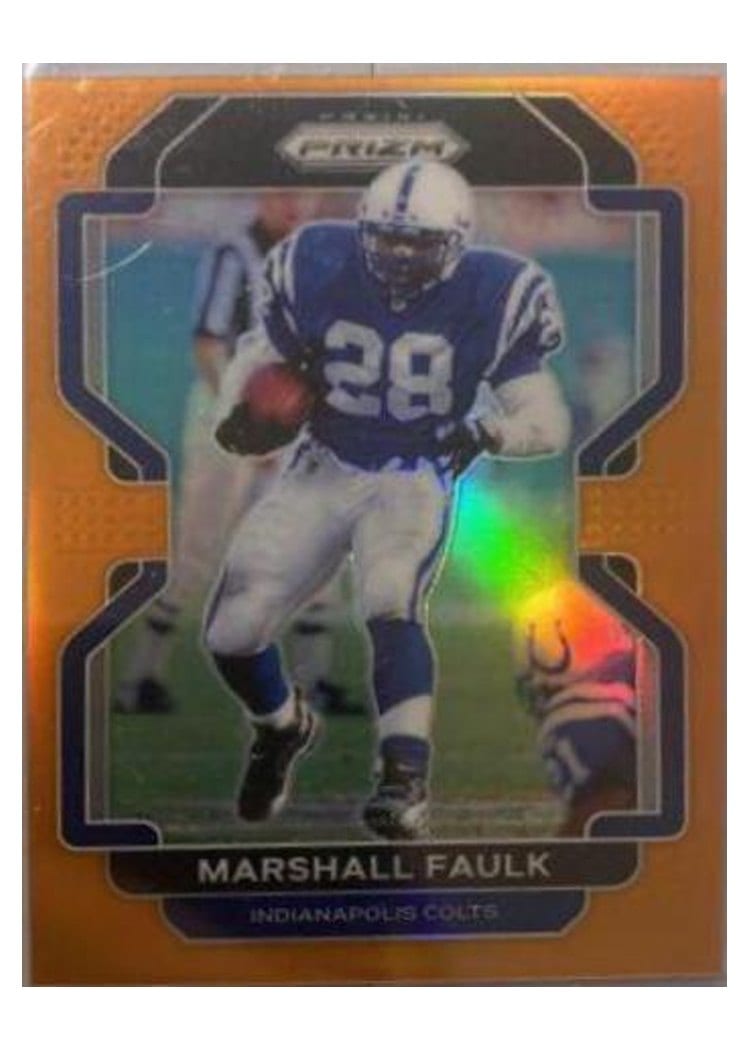 2021 Panini Prizm Base Set Marshall Faulk #31 card