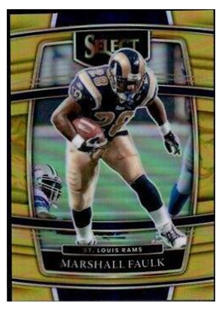 2021 Panini Select Base Set Marshall Faulk #39 card