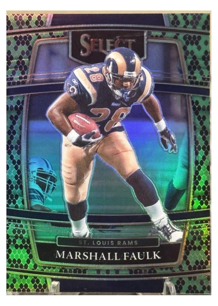 2021 Panini Select Base Set Marshall Faulk #39 card
