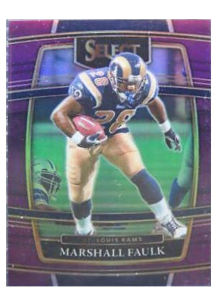 2021 Panini Select Base Set Marshall Faulk #39 card