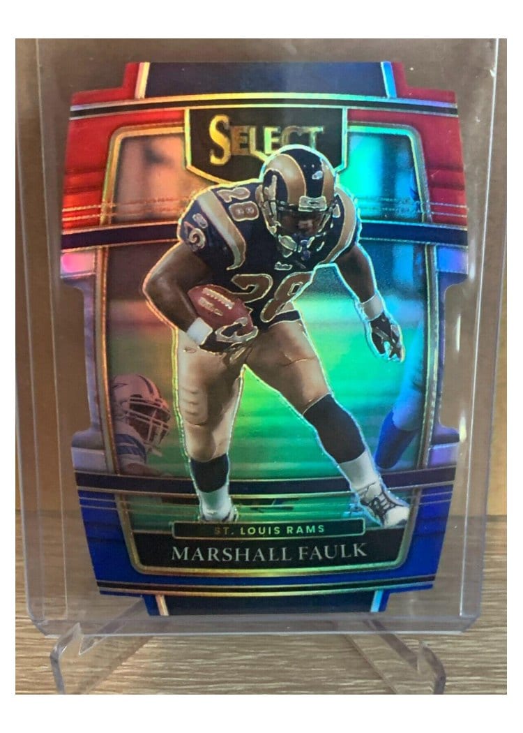 2021 Panini Select Base Set Marshall Faulk #39 card
