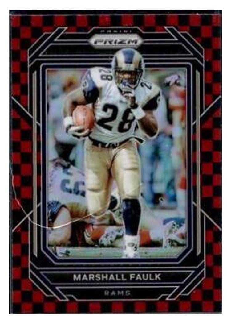 2022 Panini Prizm Base Set Marshall Faulk #167 card
