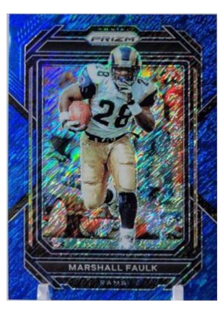 2022 Panini Prizm Base Set Marshall Faulk #167 card