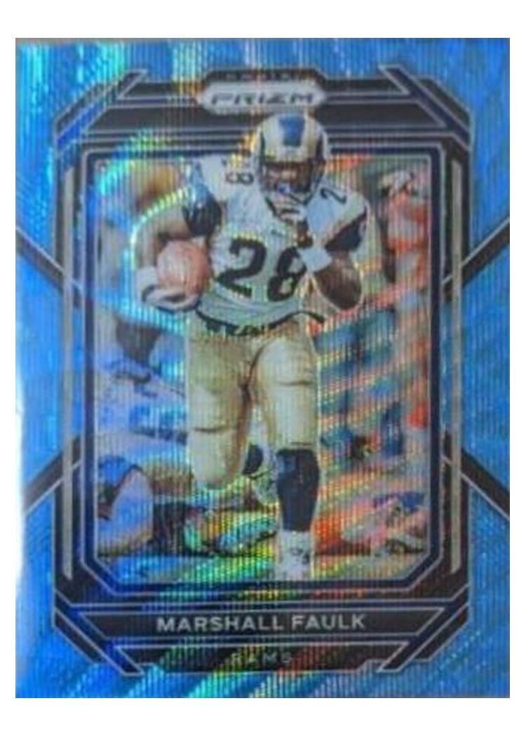 2022 Panini Prizm Base Set Marshall Faulk #167 card