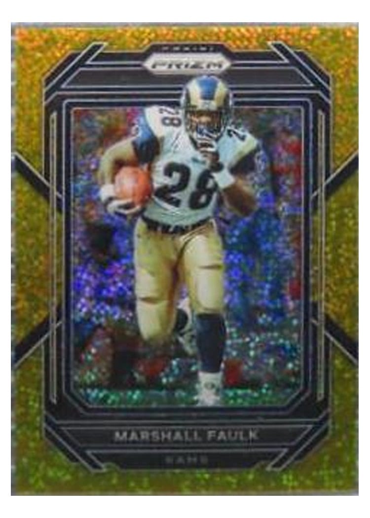 2022 Panini Prizm Base Set Marshall Faulk #167 card