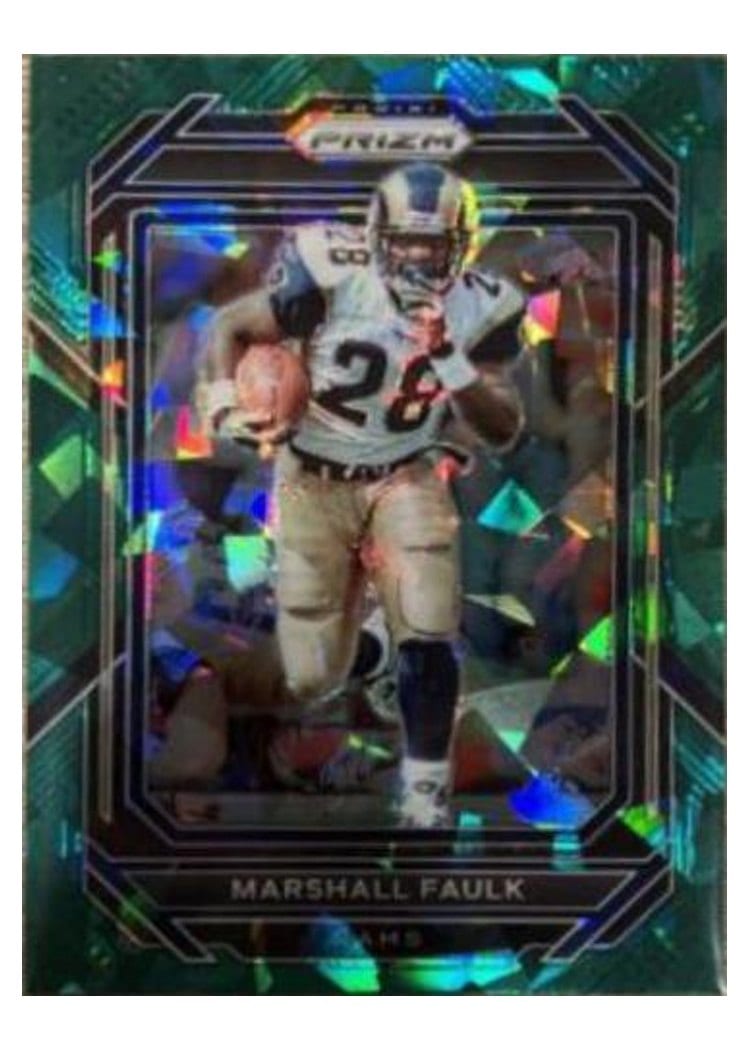 2022 Panini Prizm Base Set Marshall Faulk #167 card