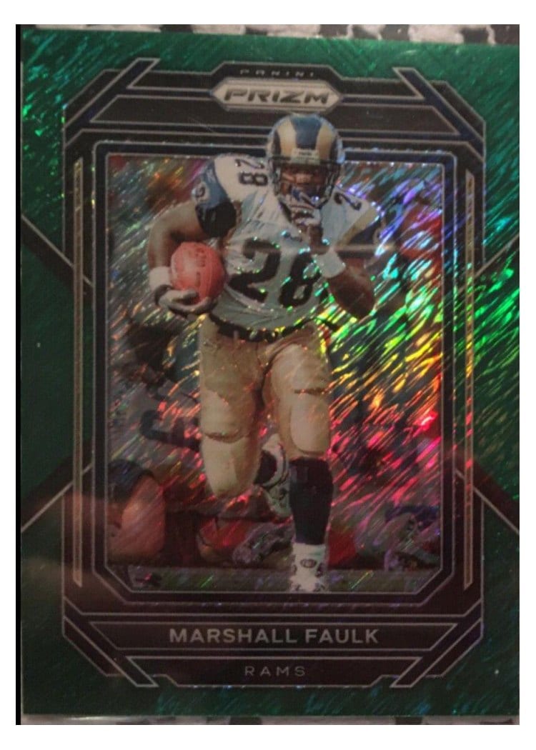 2022 Panini Prizm Base Set Marshall Faulk #167 card