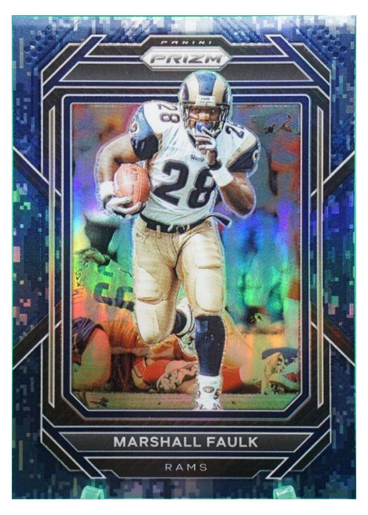 2022 Panini Prizm Base Set Marshall Faulk #167 card