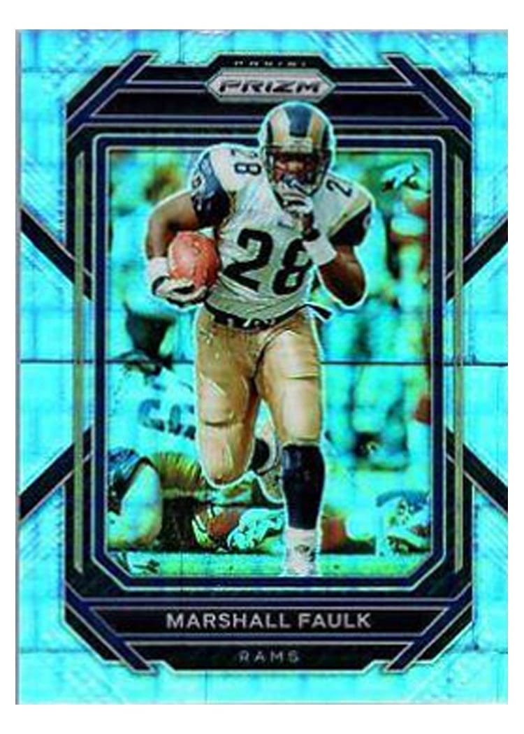 2022 Panini Prizm Base Set Marshall Faulk #167 card