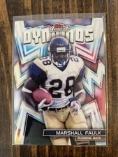 2024 Finest Dynamos Marshall Faulk #DYN-21