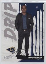 2024 Panini Prestige NFL Drip Marshall Faulk #D-MFK card