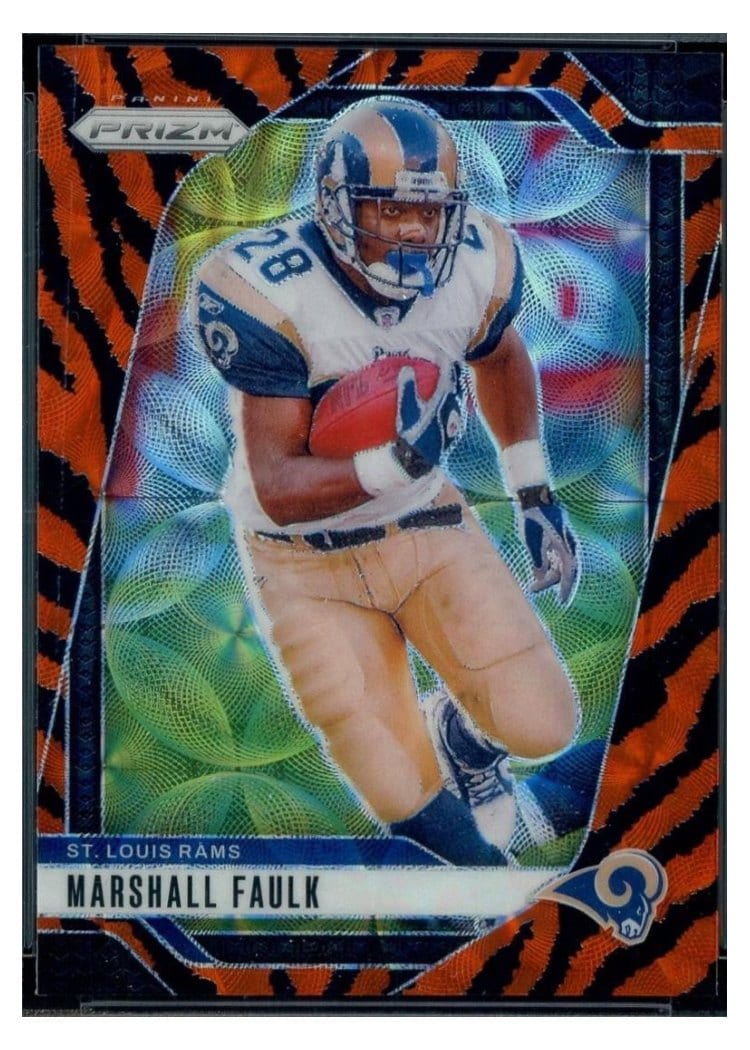 2024 Panini Prizm Base Set Marshall Faulk #299 card
