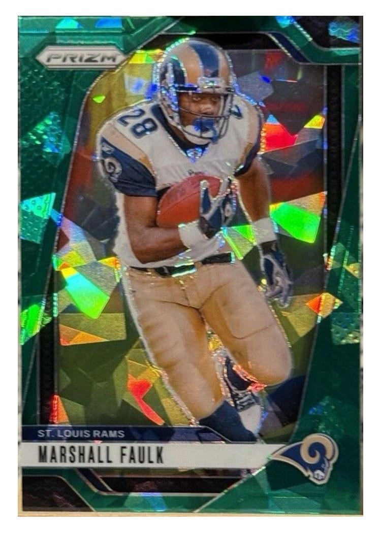 2024 Panini Prizm Base Set Marshall Faulk #299 card