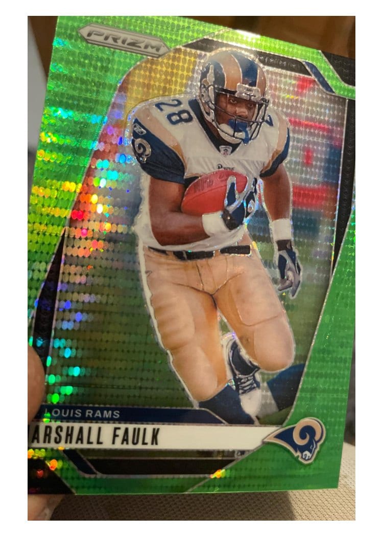 2024 Panini Prizm Base Set Marshall Faulk #299 card