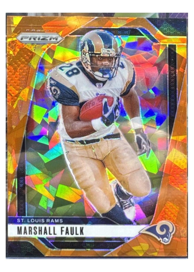 2024 Panini Prizm Base Set Marshall Faulk #299 card