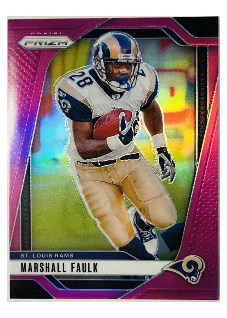 2024 Panini Prizm Base Set Marshall Faulk #299 card
