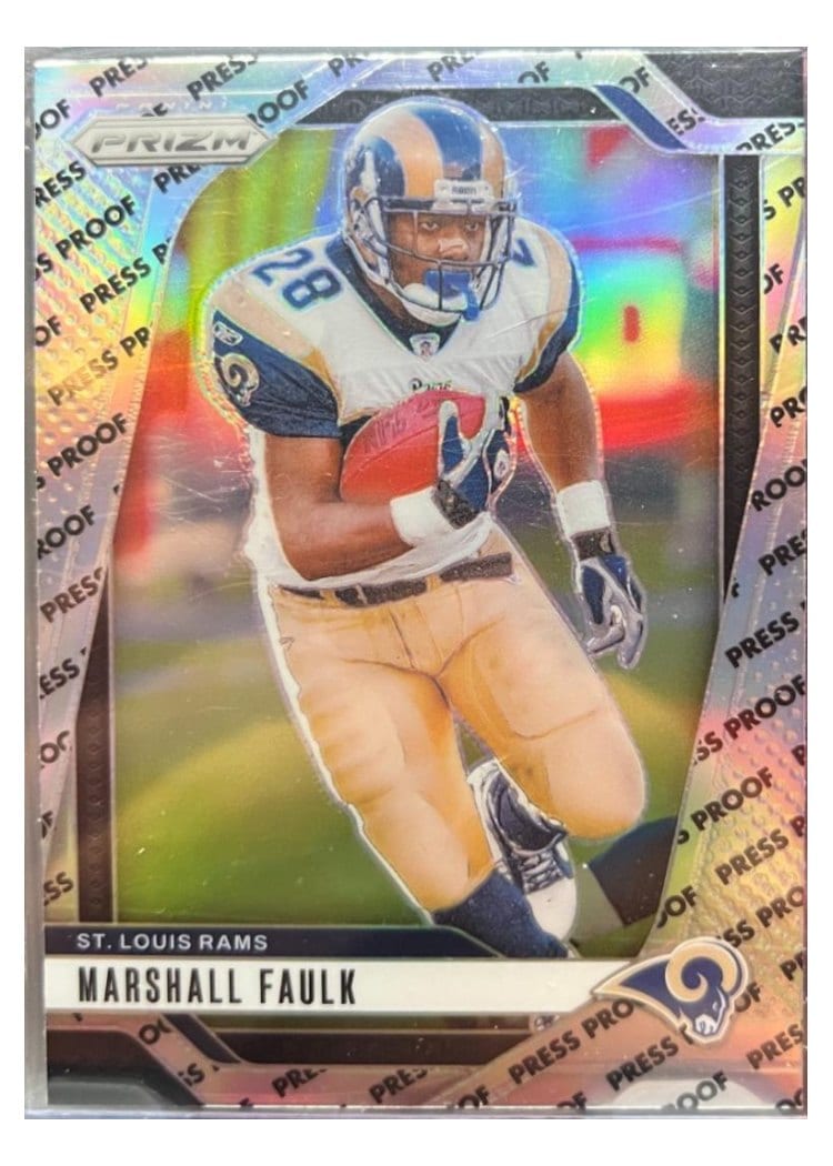 2024 Panini Prizm Base Set Marshall Faulk #299 card