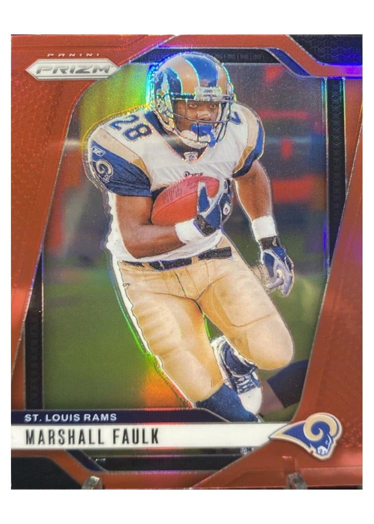 2024 Panini Prizm Base Set Marshall Faulk #299 card