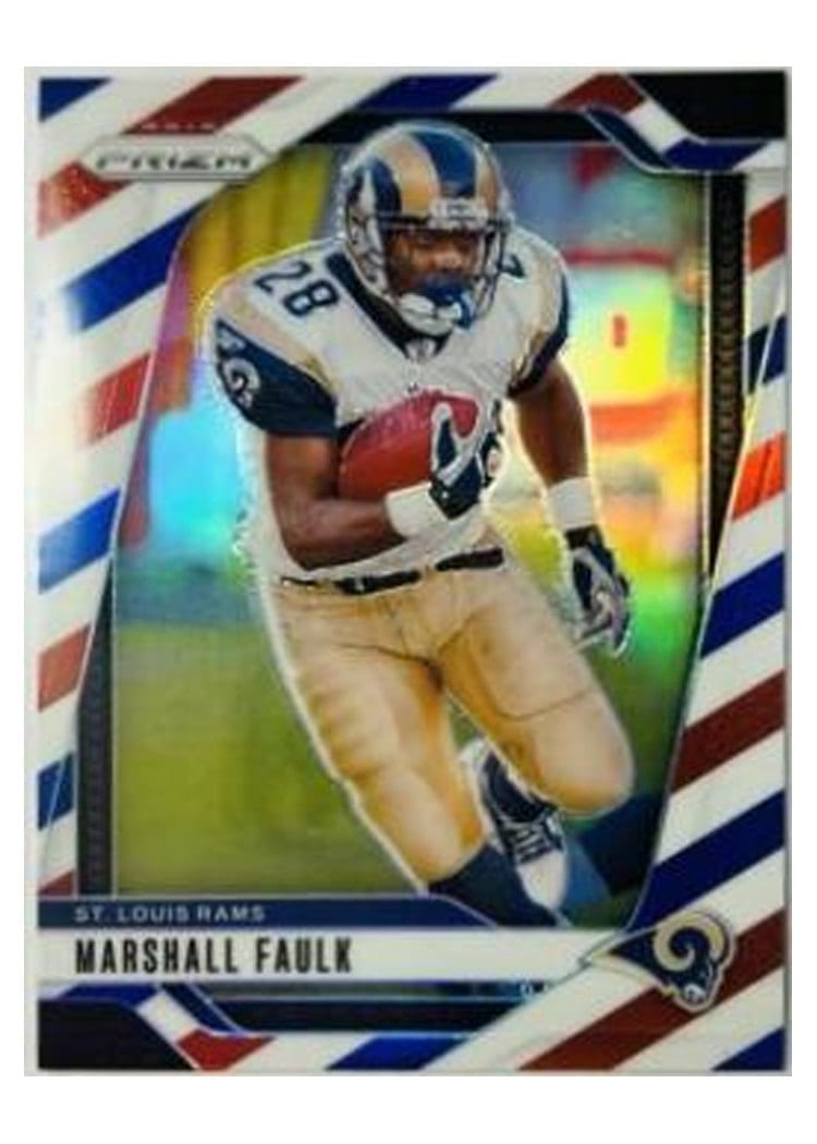 2024 Panini Prizm Base Set Marshall Faulk #299 card