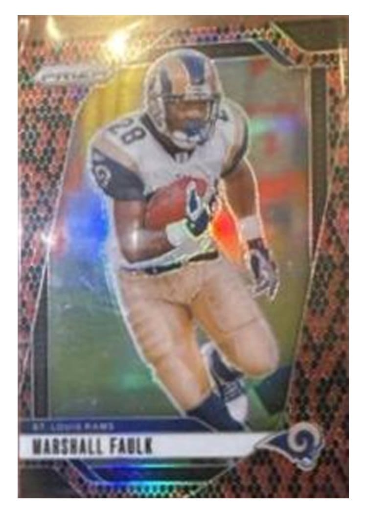 2024 Panini Prizm Base Set Marshall Faulk #299 card