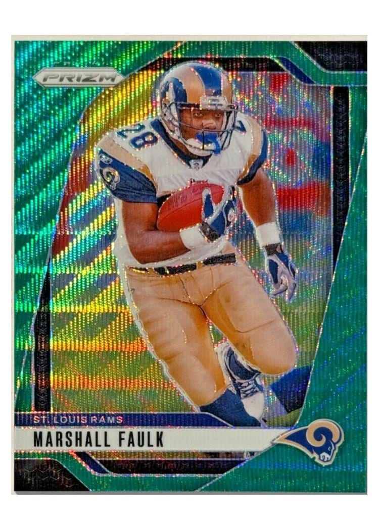 2024 Panini Prizm Base Set Marshall Faulk #299 card