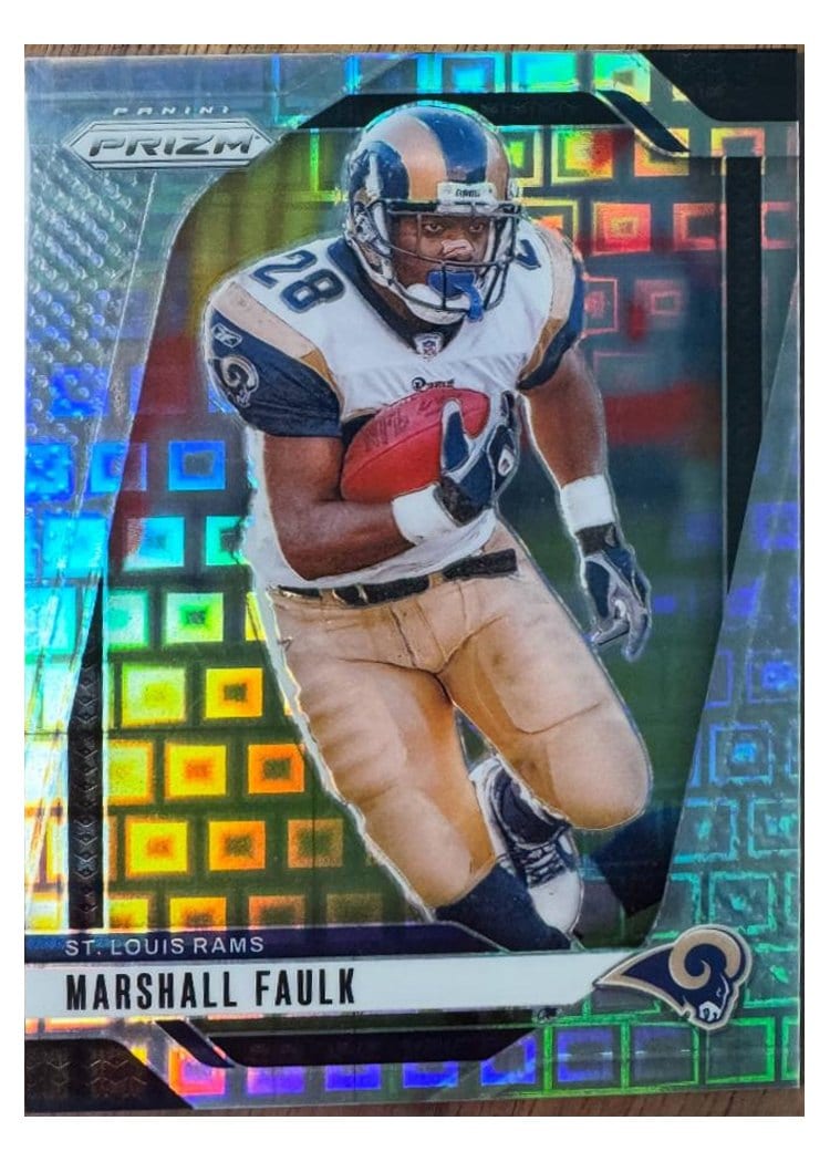 2024 Panini Prizm Base Set Marshall Faulk #299 card