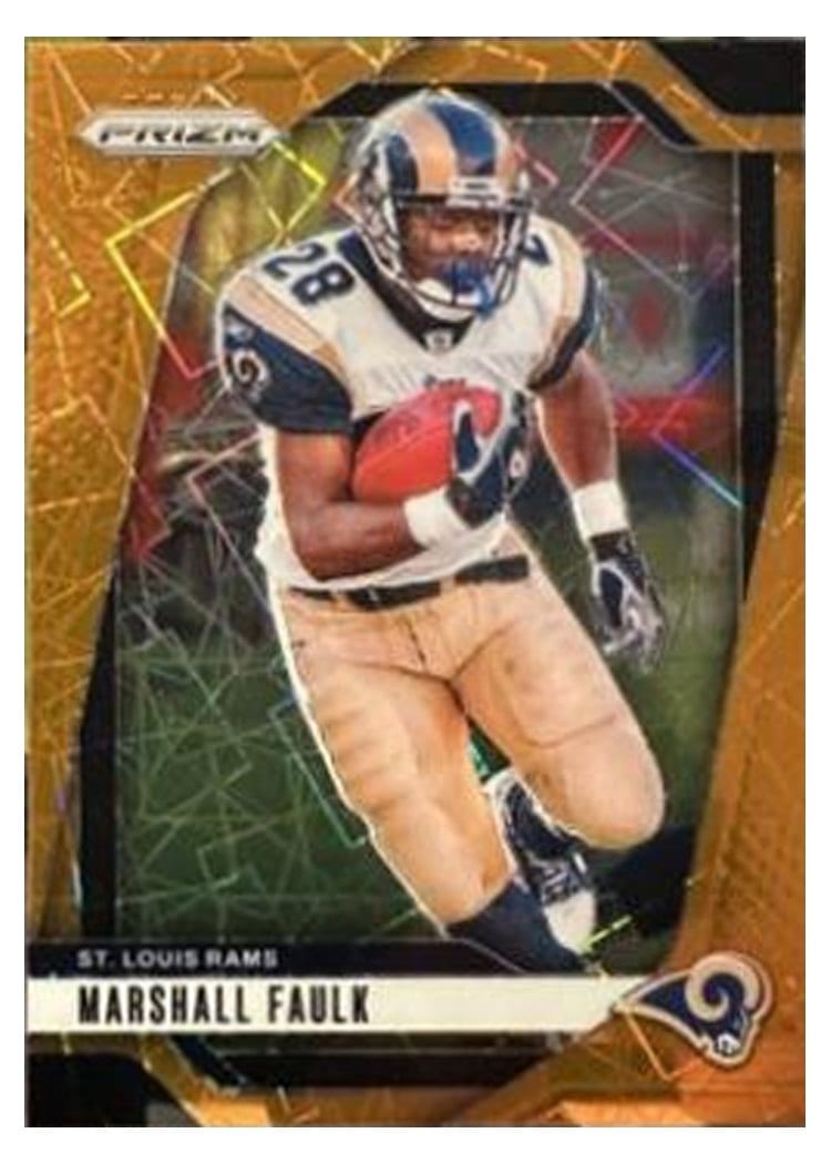 2024 Panini Prizm Base Set Marshall Faulk #299 card