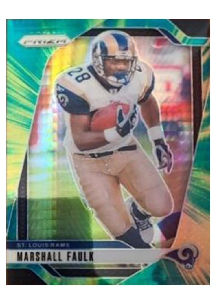 2024 Panini Prizm Base Set Marshall Faulk #299 card