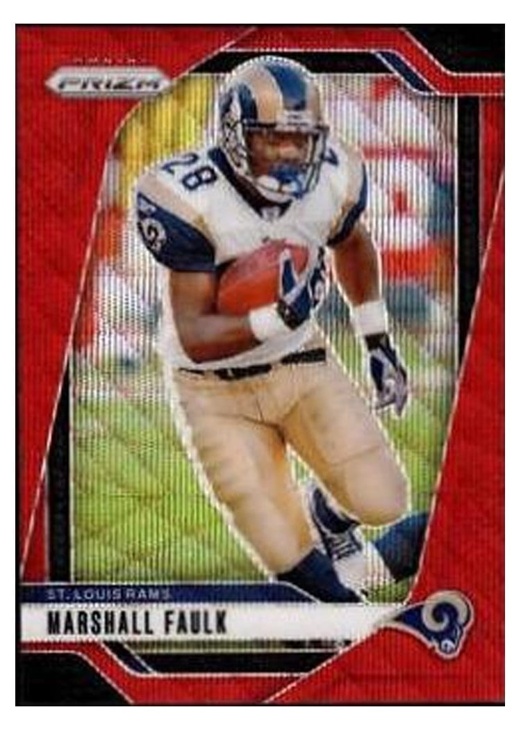 2024 Panini Prizm Base Set Marshall Faulk #299 card