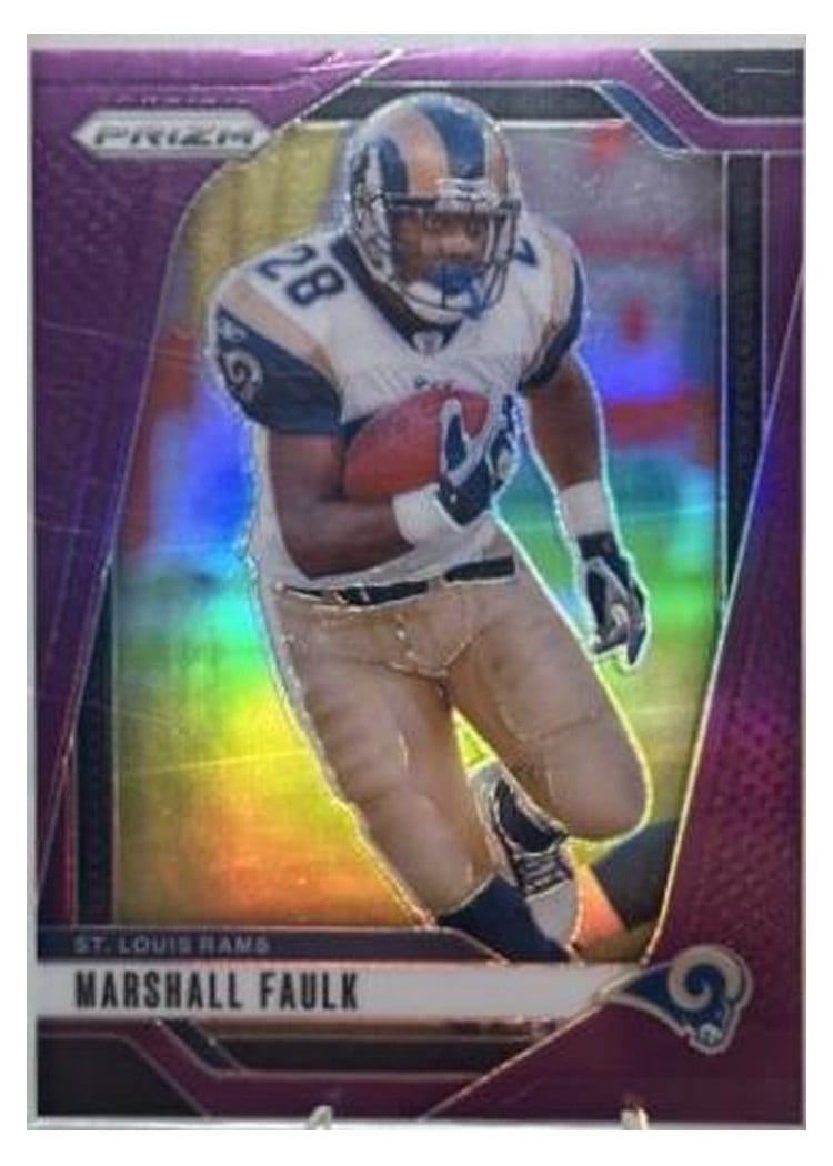 2024 Panini Prizm Base Set Marshall Faulk #299 card