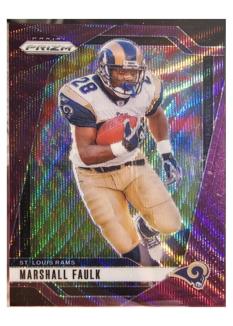 2024 Panini Prizm Base Set Marshall Faulk #299 card