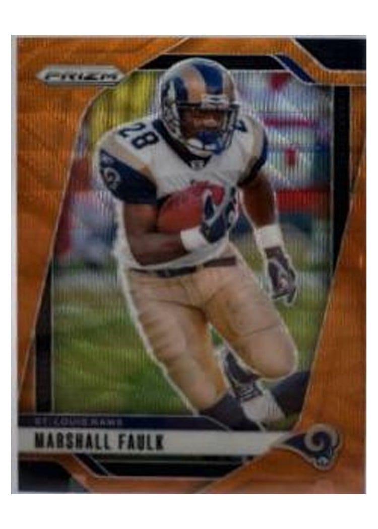 2024 Panini Prizm Base Set Marshall Faulk #299 card