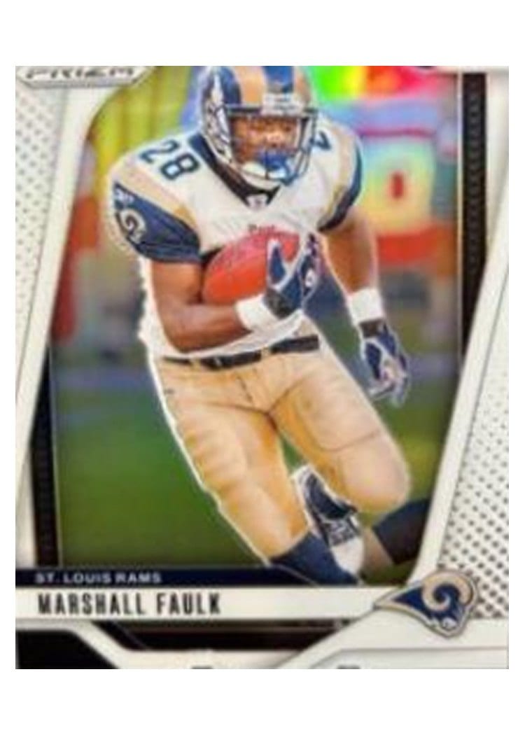 2024 Panini Prizm Base Set Marshall Faulk #299 card