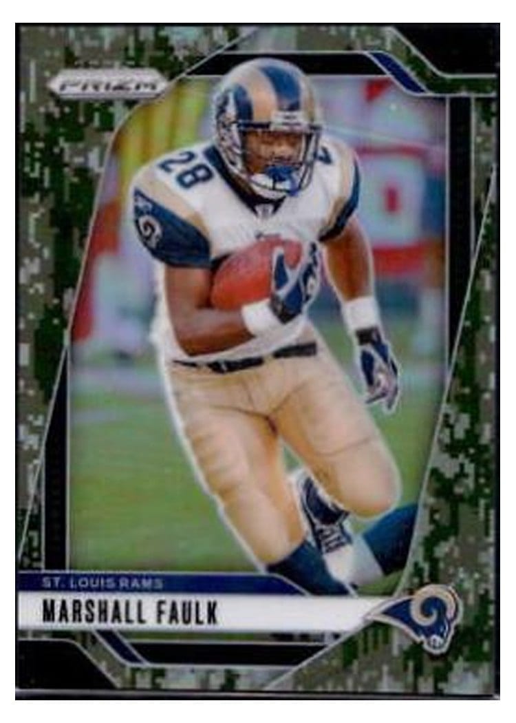 2024 Panini Prizm Base Set Marshall Faulk #299 card