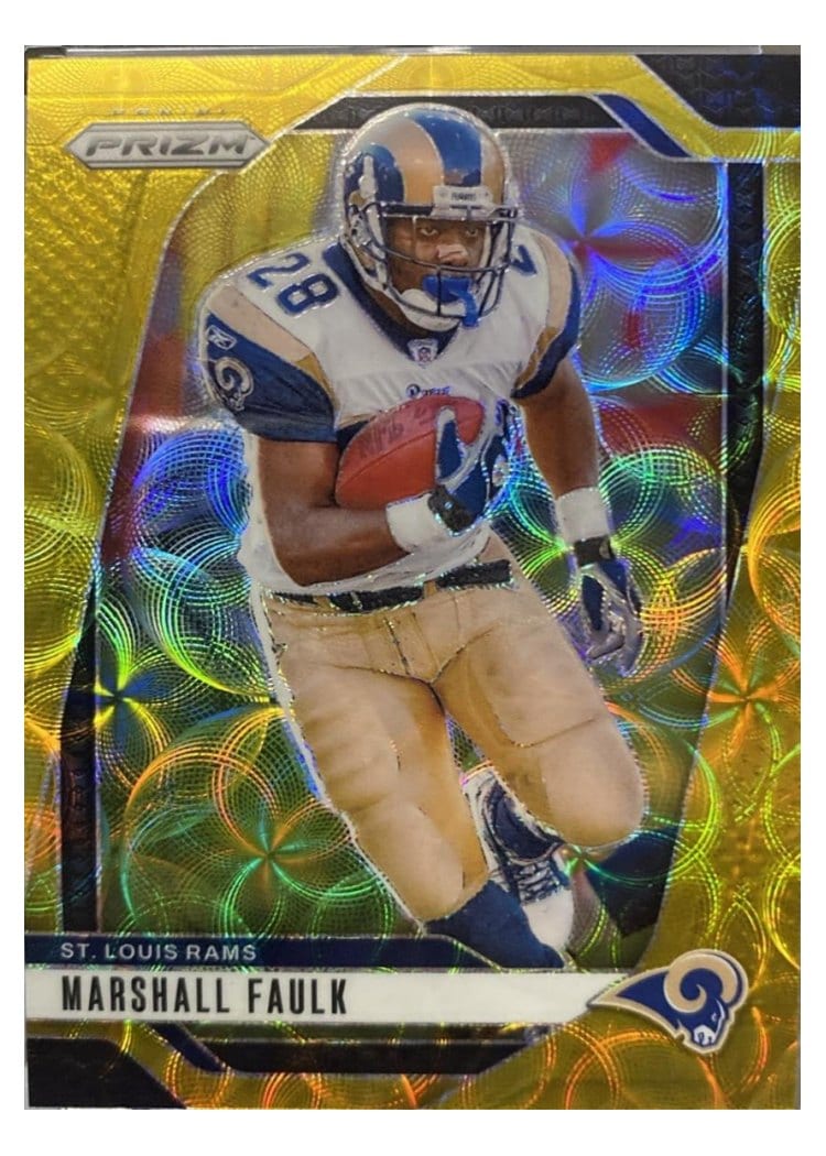 2024 Panini Prizm Base Set Marshall Faulk #299 card
