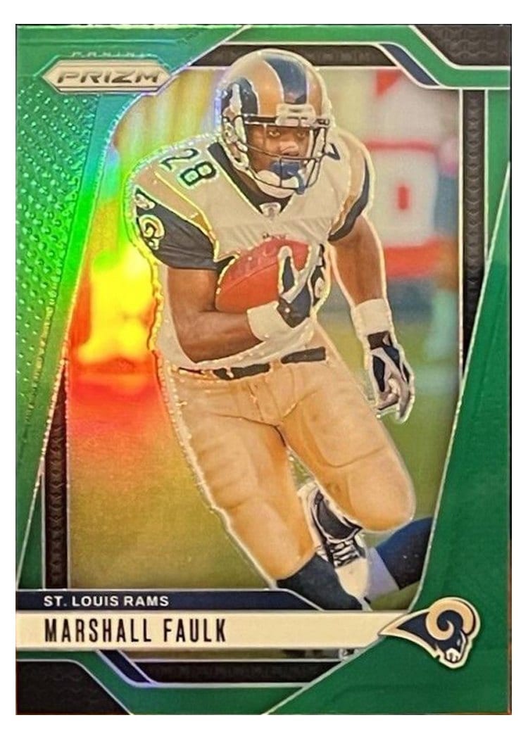 2024 Panini Prizm Base Set Marshall Faulk #299 card