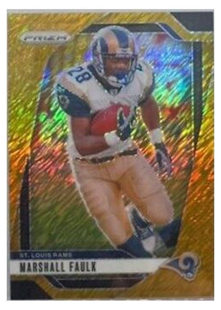 2024 Panini Prizm Base Set Marshall Faulk #299 card