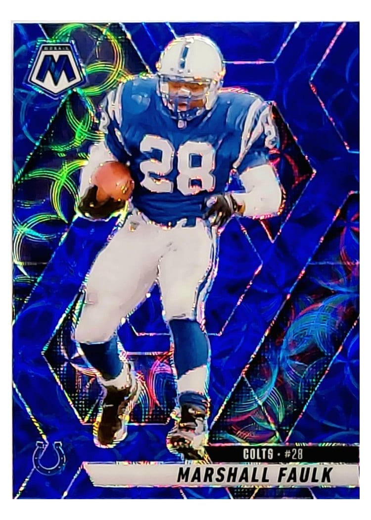 2025 Panini Mosaic Base Set Marshall Faulk #26 card