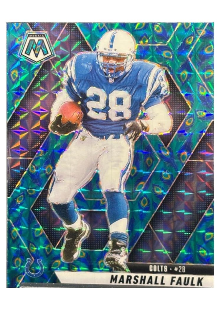 2025 Panini Mosaic Base Set Marshall Faulk #26 card