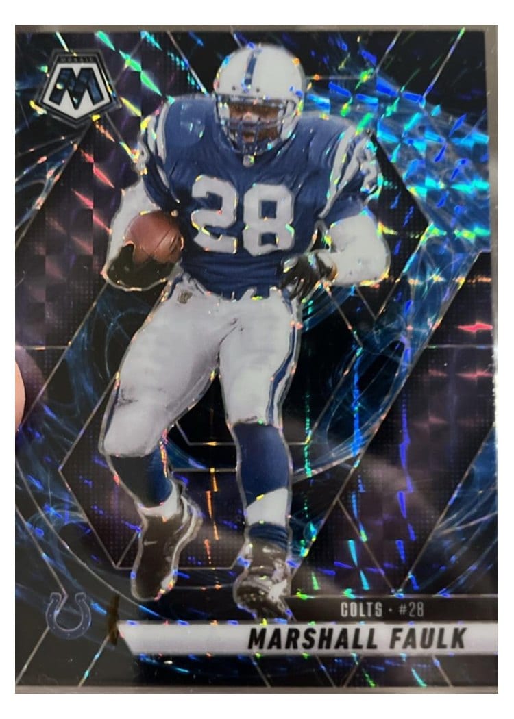 2025 Panini Mosaic Base Set Marshall Faulk #26 card