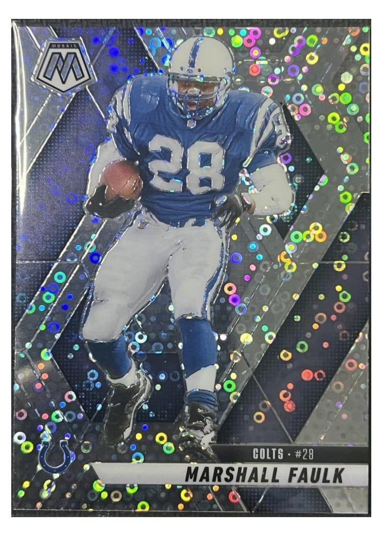 2025 Panini Mosaic Base Set Marshall Faulk #26 card