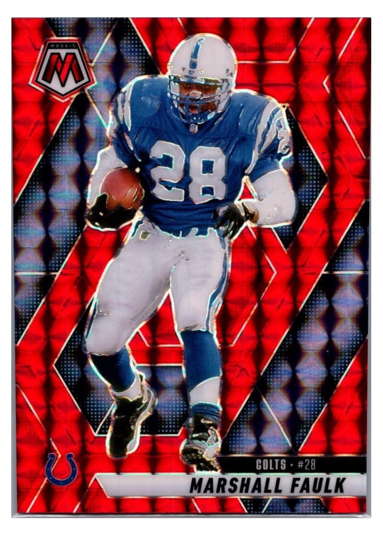 2025 Panini Mosaic Base Set Marshall Faulk #26 card