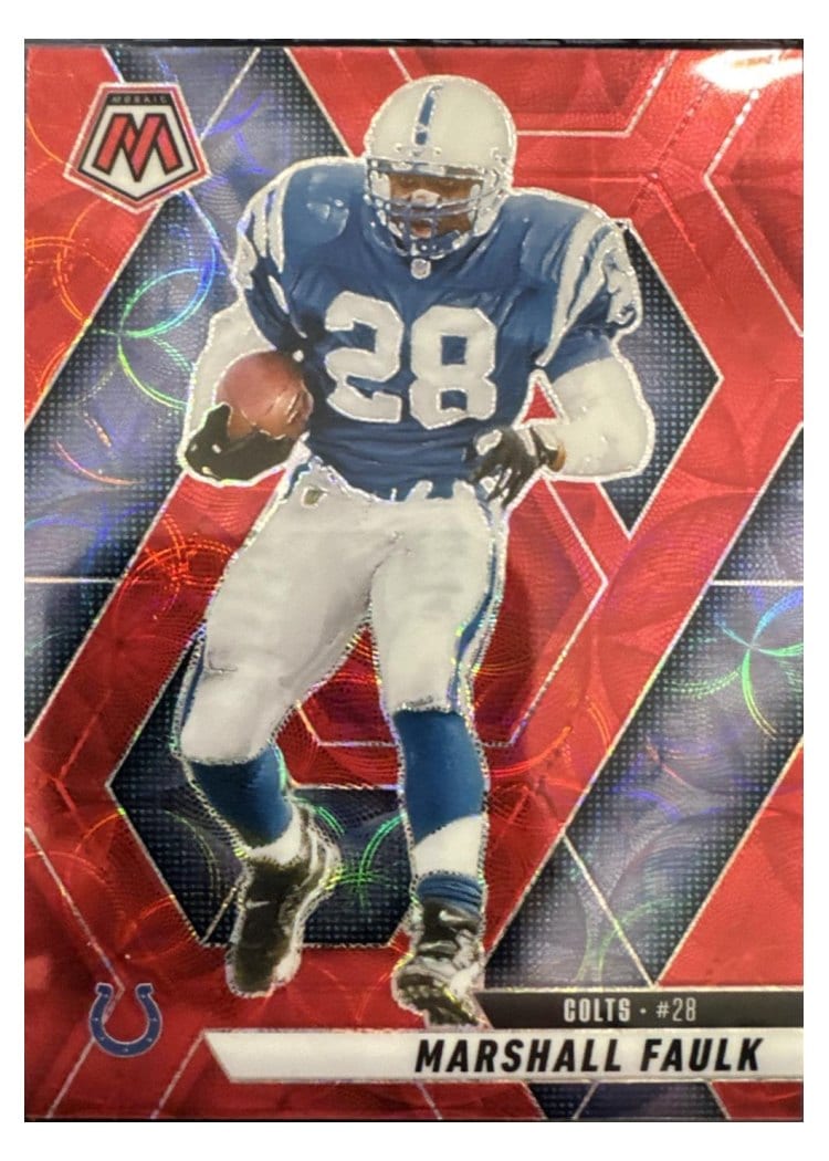 2025 Panini Mosaic Base Set Marshall Faulk #26 card