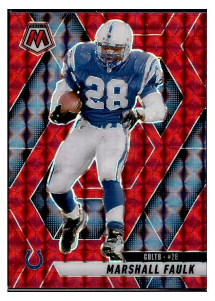 2025 Panini Mosaic Base Set Marshall Faulk #26 card