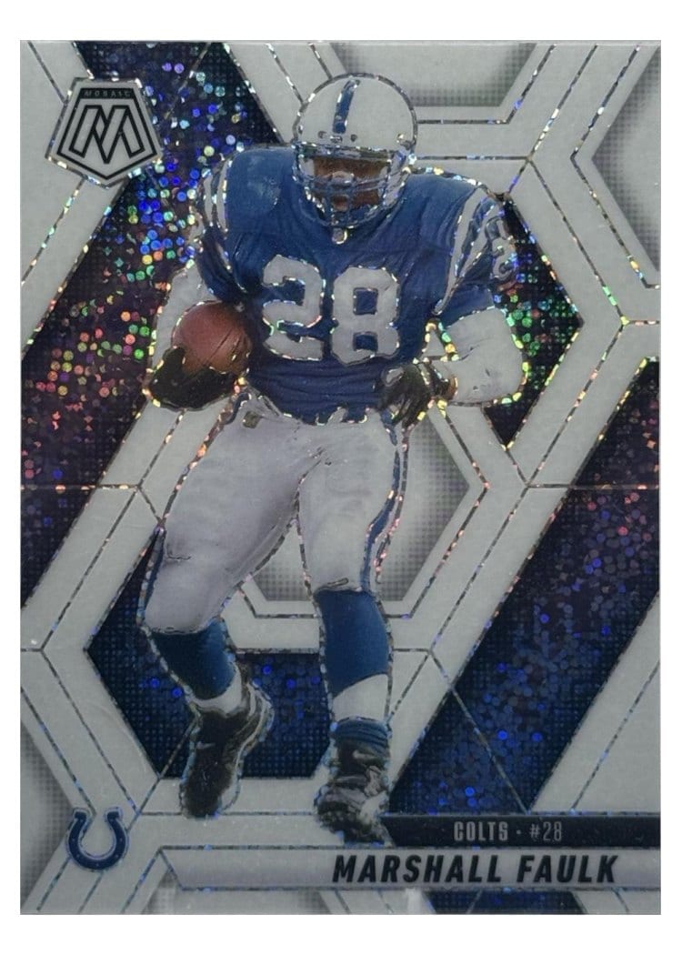 2025 Panini Mosaic Base Set Marshall Faulk #26 card
