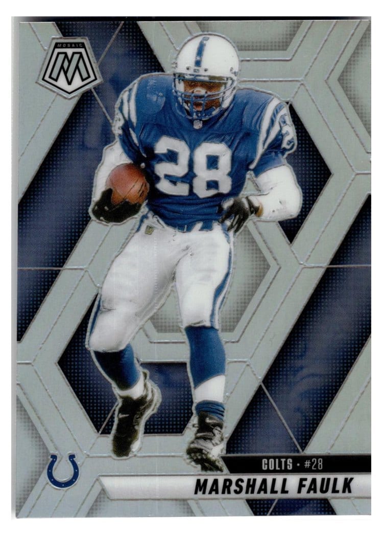 2025 Panini Mosaic Base Set Marshall Faulk #26 card